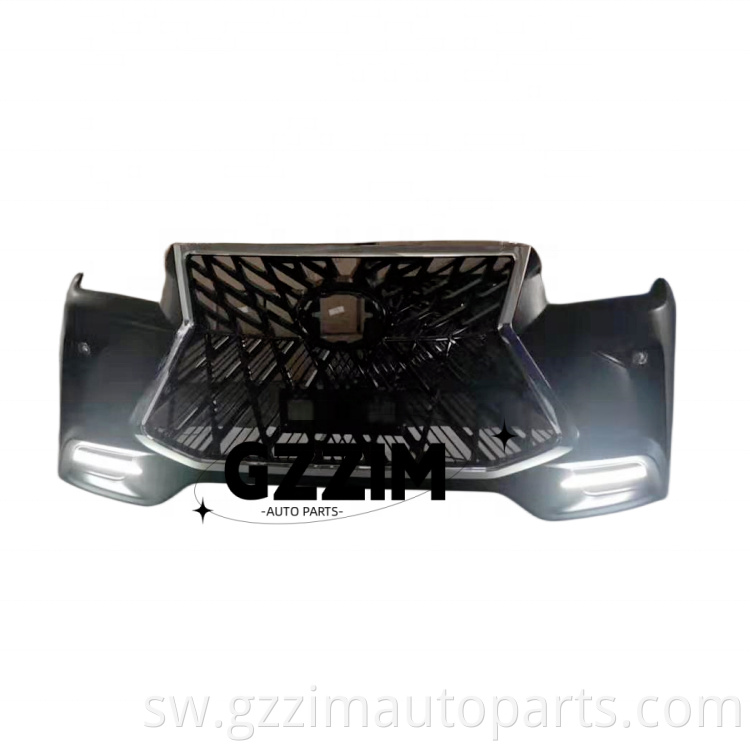 Plastiki Bumper Fender Flares Kit Kit kwa Hilux Vigo Revo 2012 Boresha kwa Mtindo wa LX